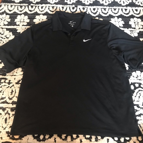 Nike Other - Men’s Black Nike Dri Fit Polo Shirt